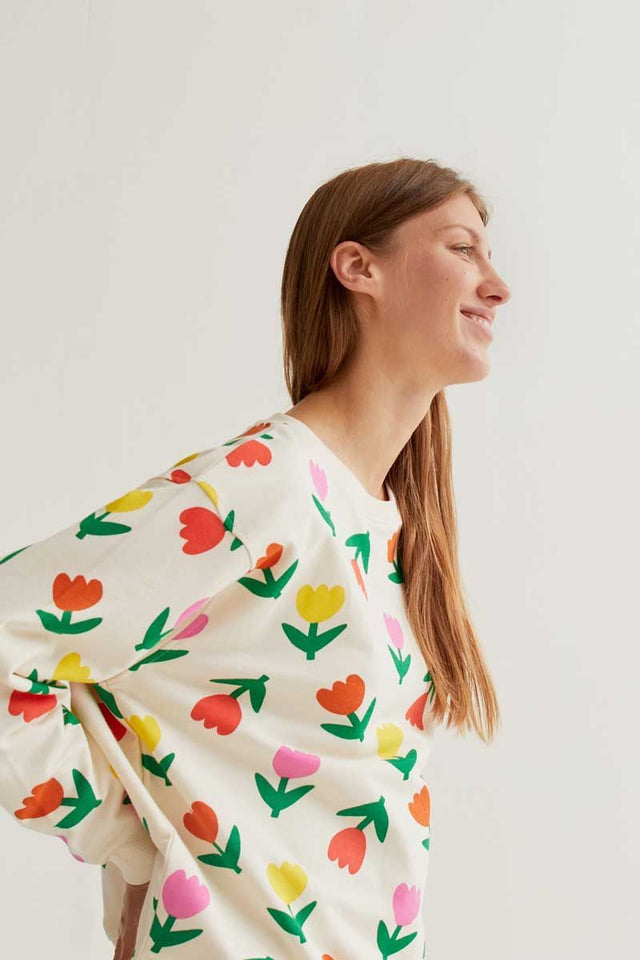 COTON OUATÉ LES TULIPES