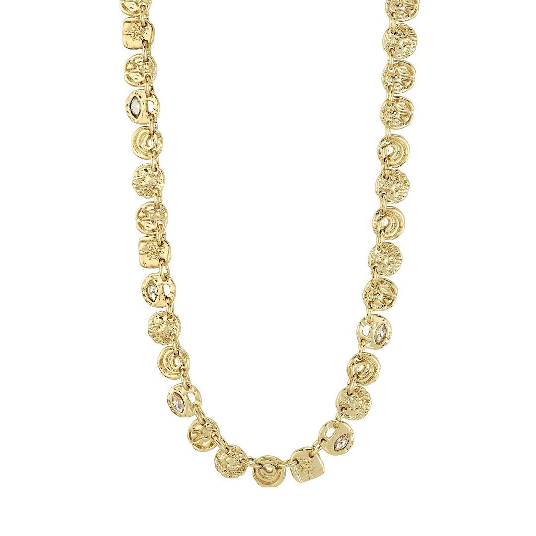 COLLIER FIRE PIÈCES ET CRISTAUX