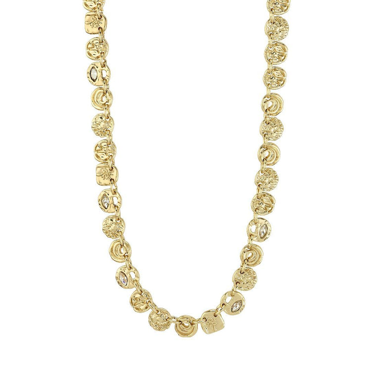 COLLIER FIRE PIÈCES ET CRISTAUX