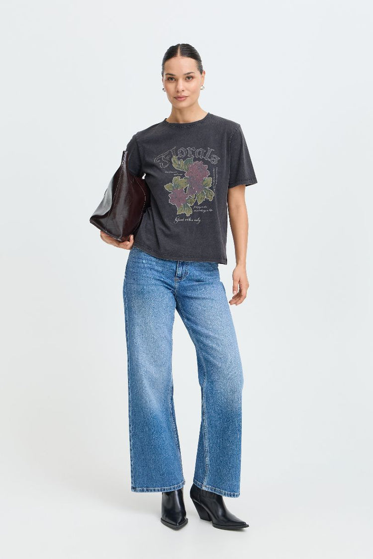 B.YOUNG T-SHIRT BYSOLKO FLORAL