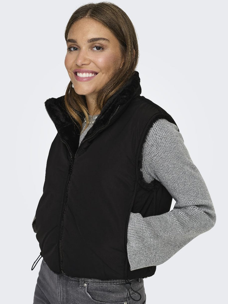ONLY VESTE ONLDANA FAUSSE FOURRURE