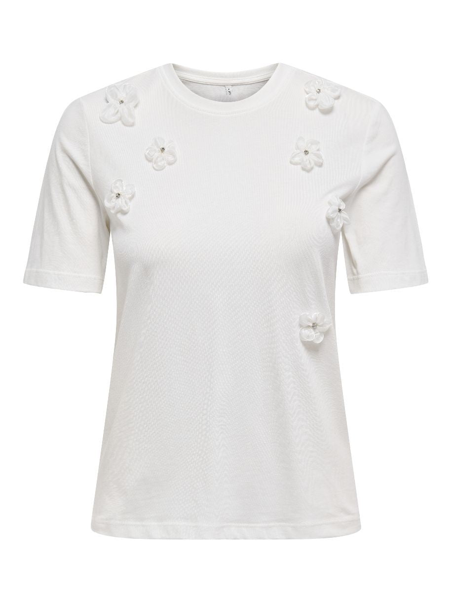 T-SHIRT OLIVIA JEUNE FLEUR EN ÉCOLOSION