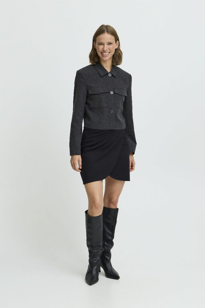JUPE COURTE PARRIN WRAP MINI