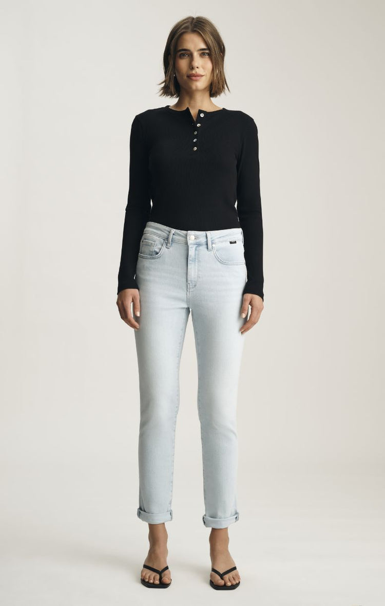 JEANS MAVI BOYFRIEND KATHLEEN FEATHER