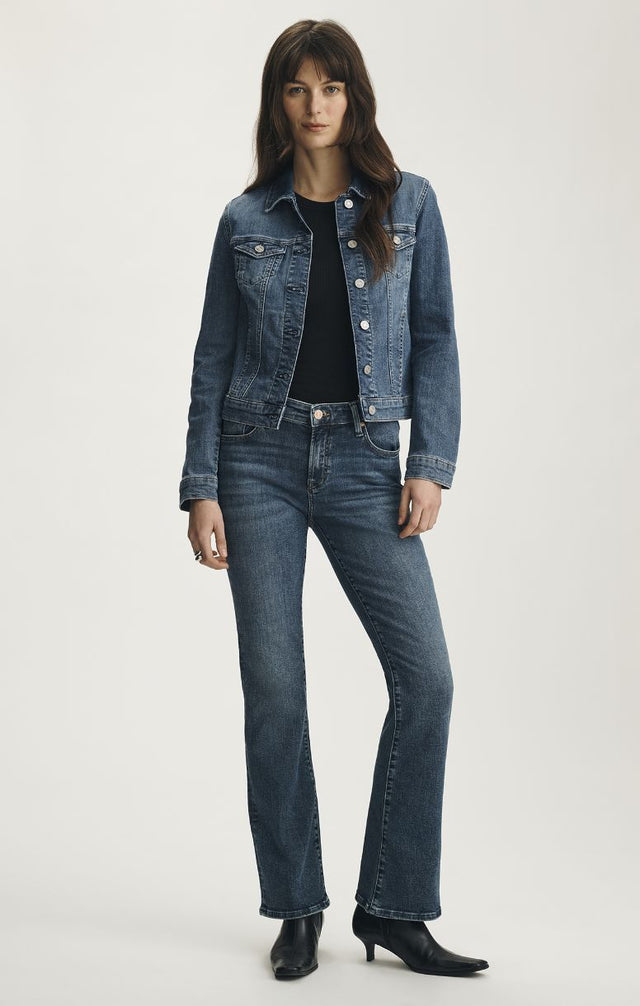 JACKET MAVI SAMANTHA DARK BRUSHED