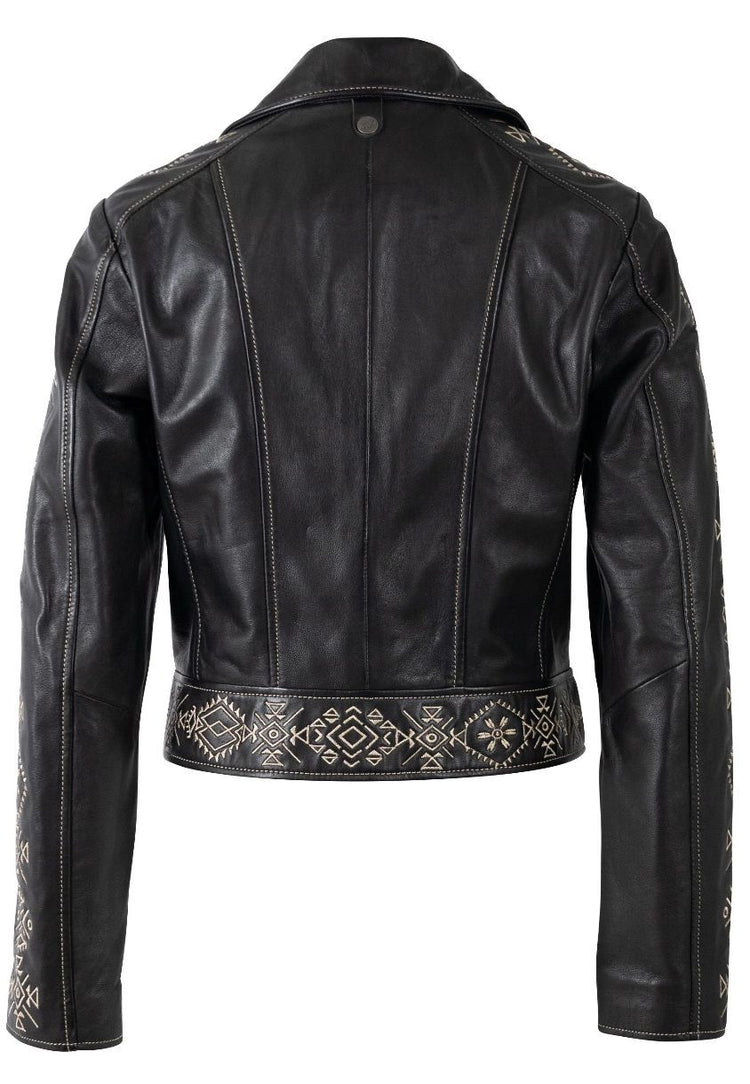 MAURITIUS JACKET DE CUIR CORA RF
