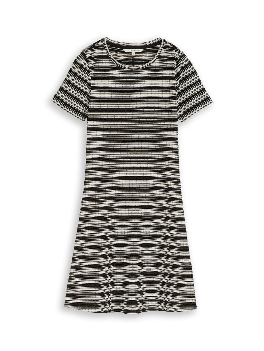 ROBE COURTE LES RAYURES