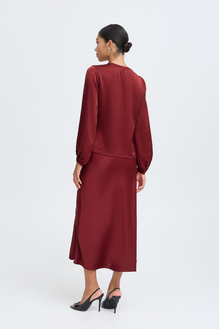 B.YOUNG CHEMISIER BYISA FLOUNCE