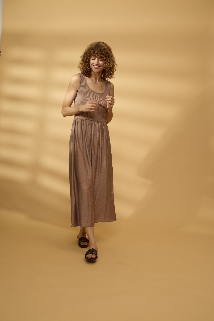 ROBE LONGUE JUNDY BOIT SON CAFÉ