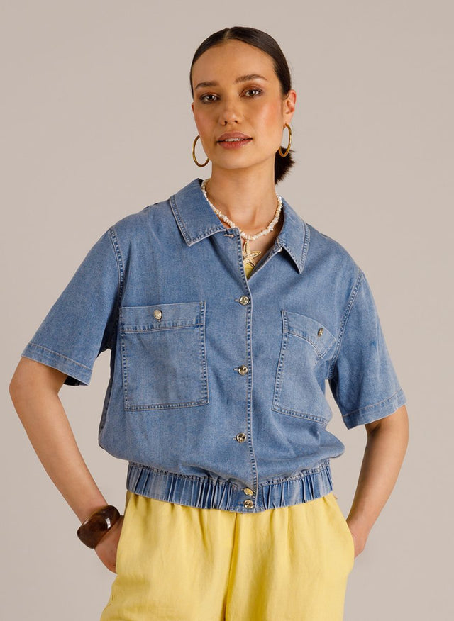 BOMBER DE JEANS KAMIL