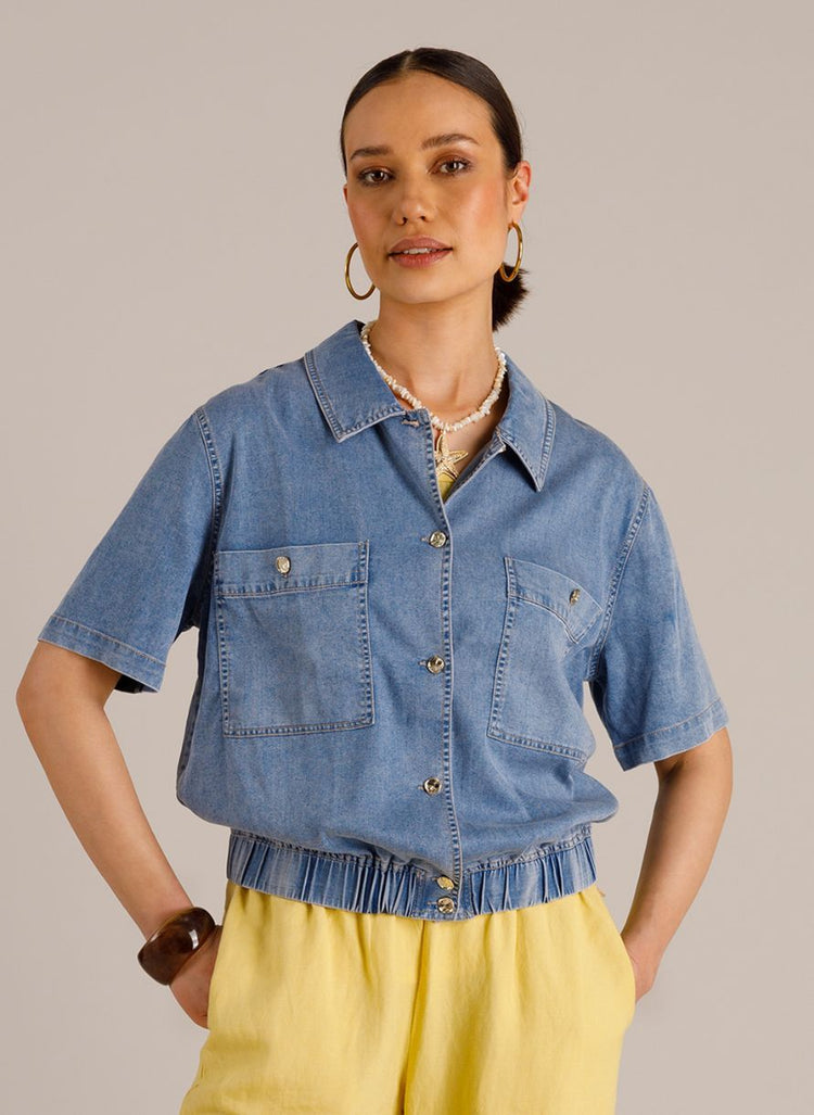 BOMBER DE JEANS KAMIL