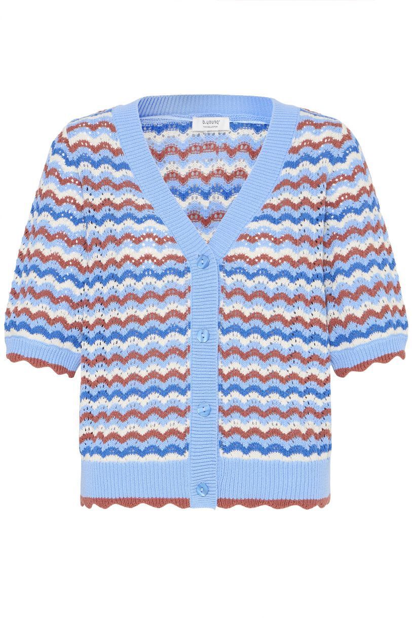 CARDIGAN NERO POINTELLE L'ACCENT FRANÇAIS