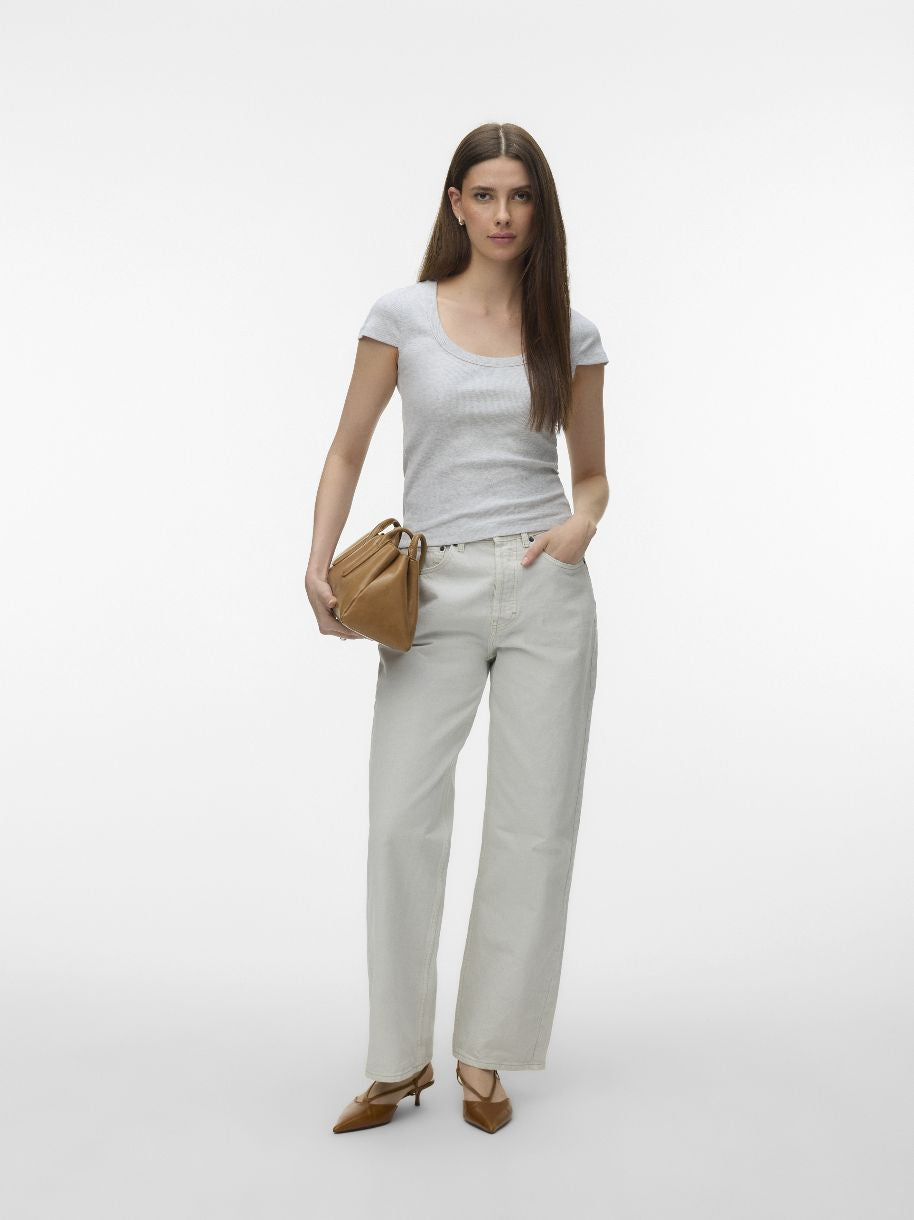 T-SHIRT CÔTELÉ CHLOÉ