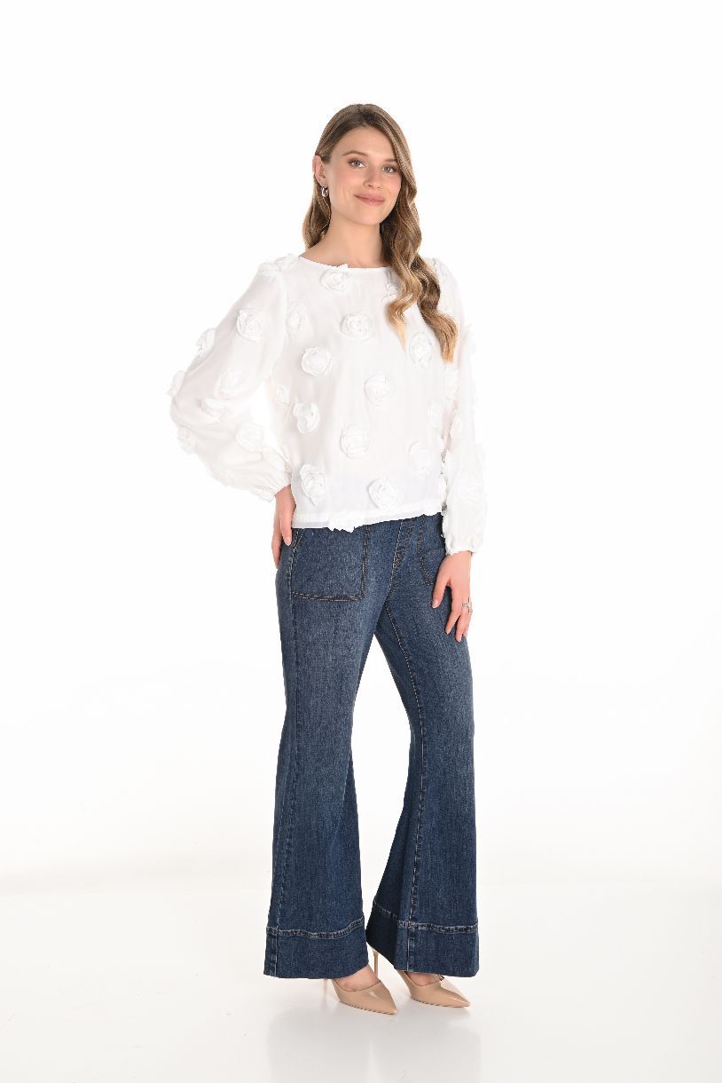 JEANS ÉVASÉ RETOUR EN ARRIÈRE