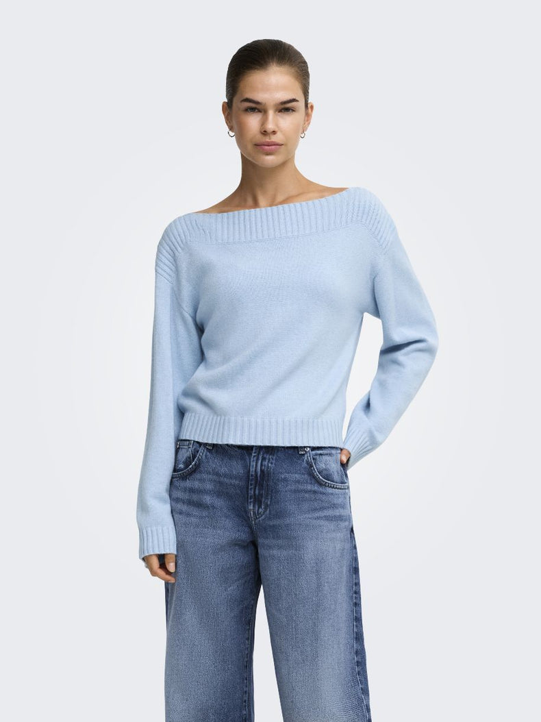 ONLY PULL ONLKATIA BOATNECK