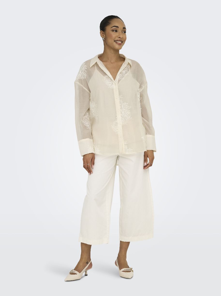 CHEMISIER OREGON LE VOILE ET SES FLEURS