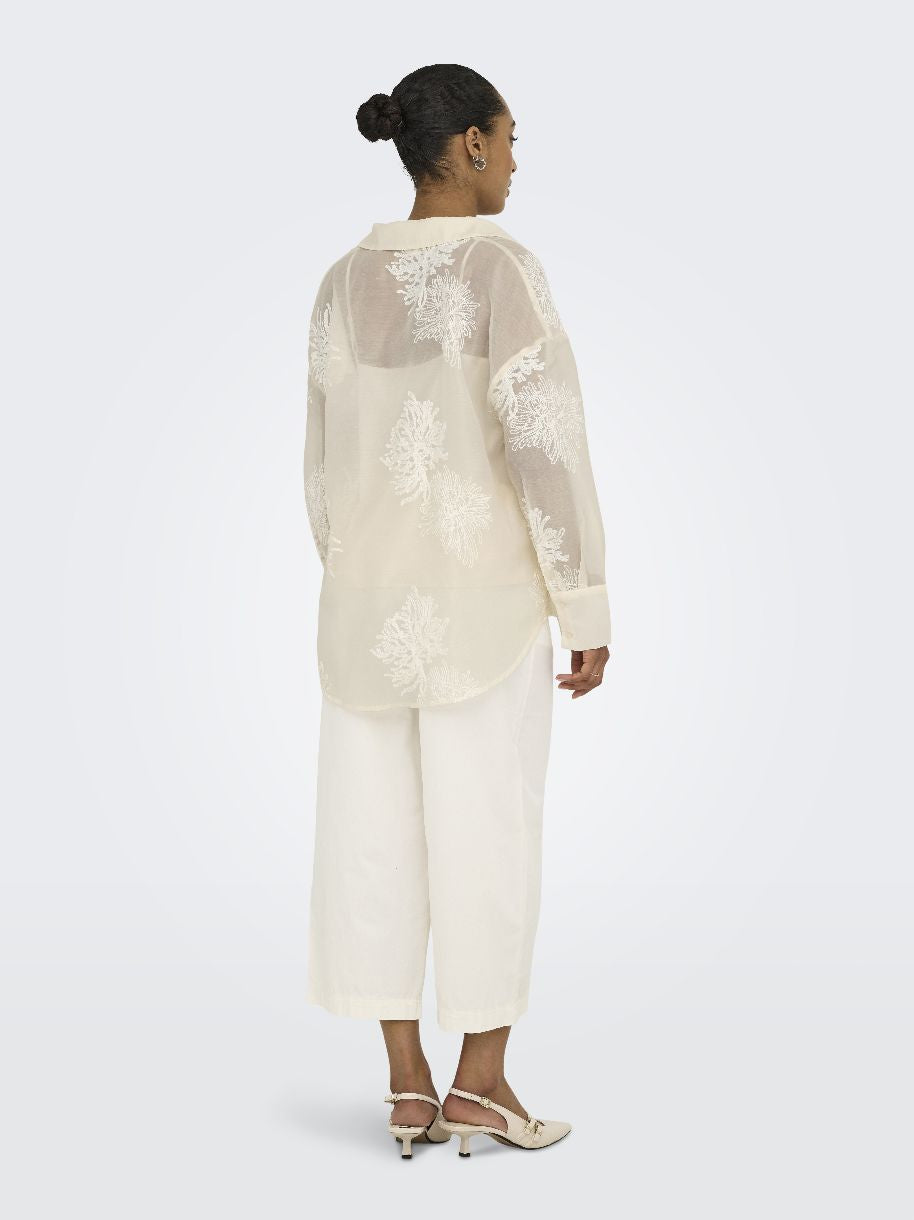 CHEMISIER OREGON LE VOILE ET SES FLEURS