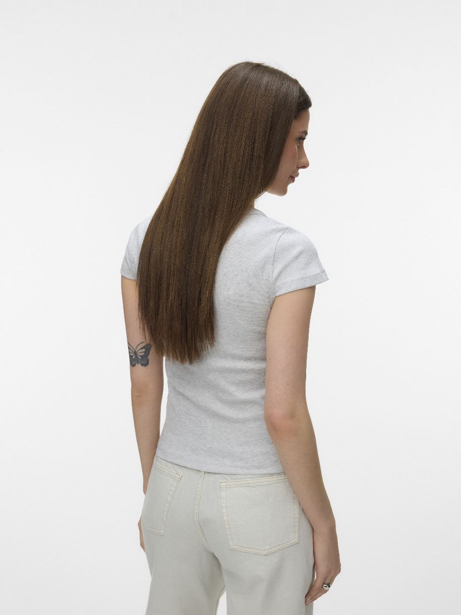 T-SHIRT CÔTELÉ CHLOÉ