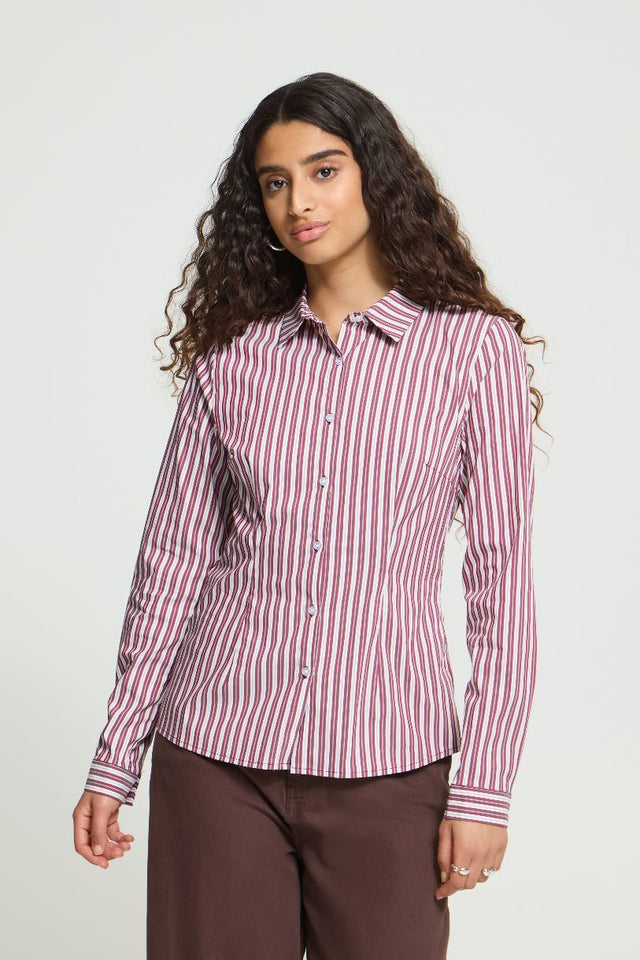 ICHI CHEMISIER IHDIMA STRIPE