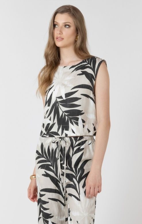 TOP FEUILLE ABSTRAITE