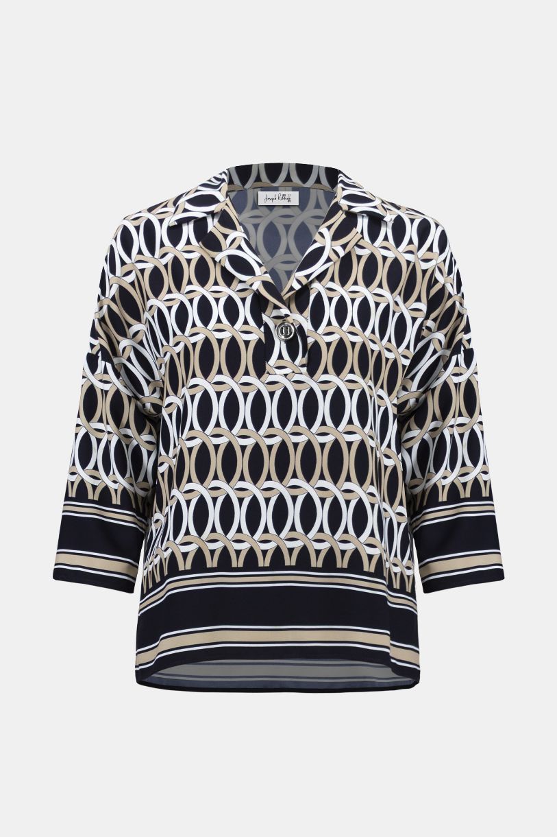 BLOUSE L'AUDACIEUSE GÉOMÉTRIE