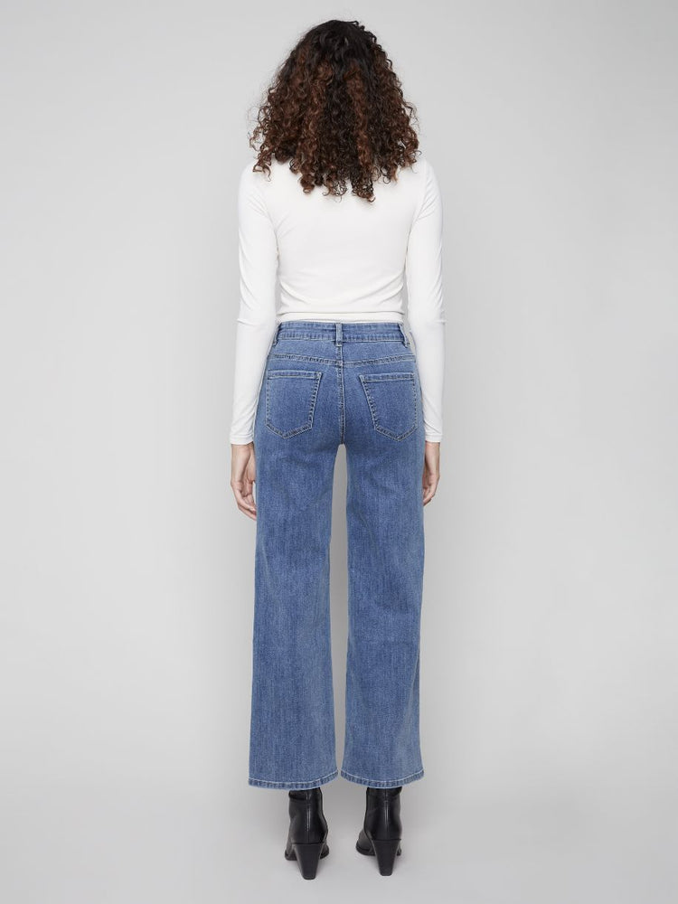 JEANS LARGE CHARLIE B TENIR À COEUR