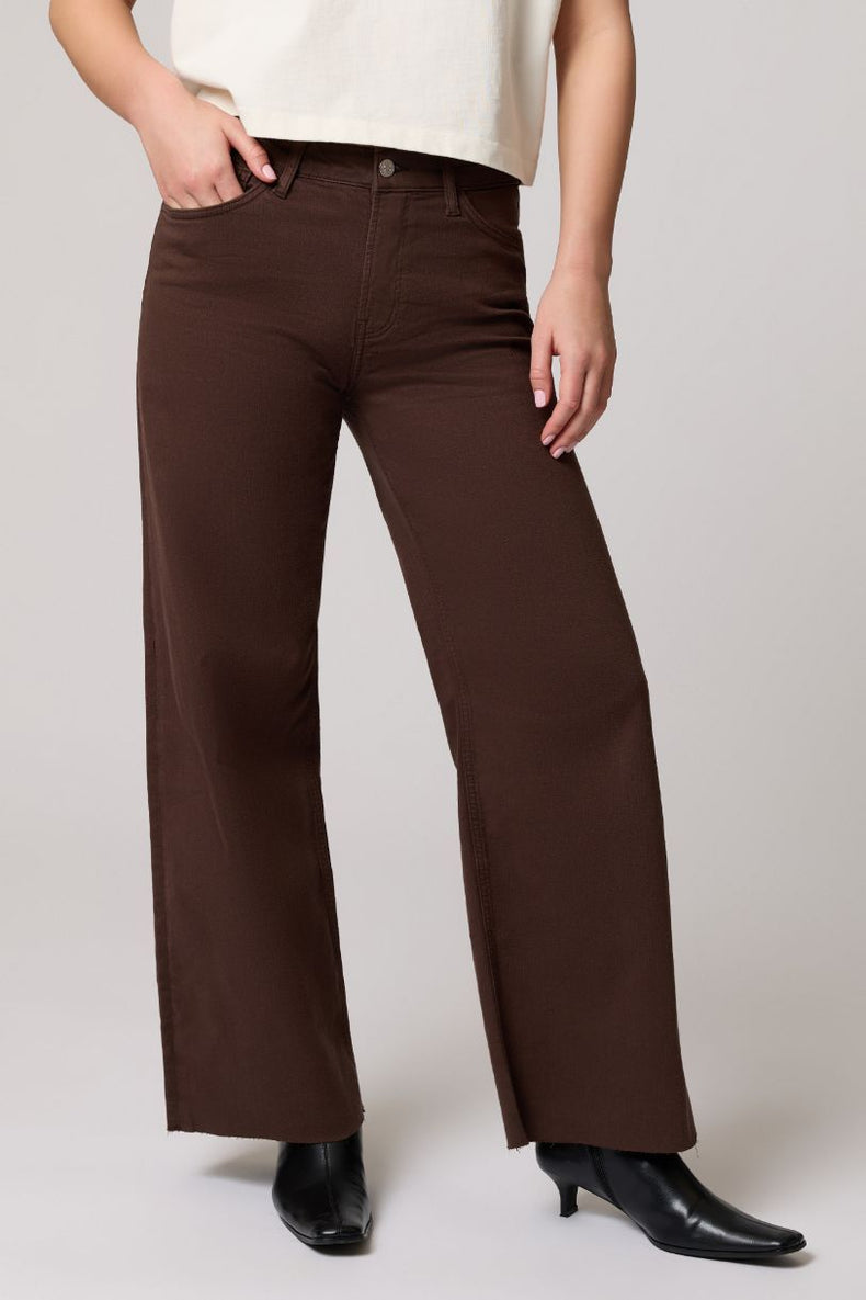 MAVI JEANS PALOMA MID RISE DEEP BROWN