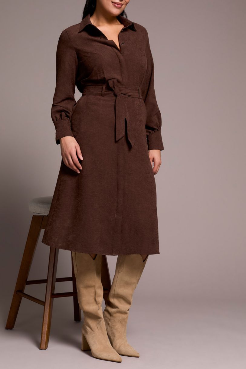 ROBE-CHEMISIER WESTERN CHIC