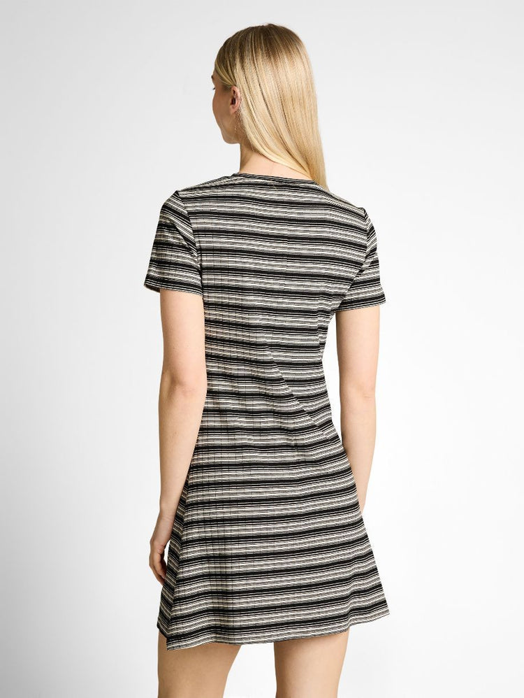 ROBE COURTE LES RAYURES