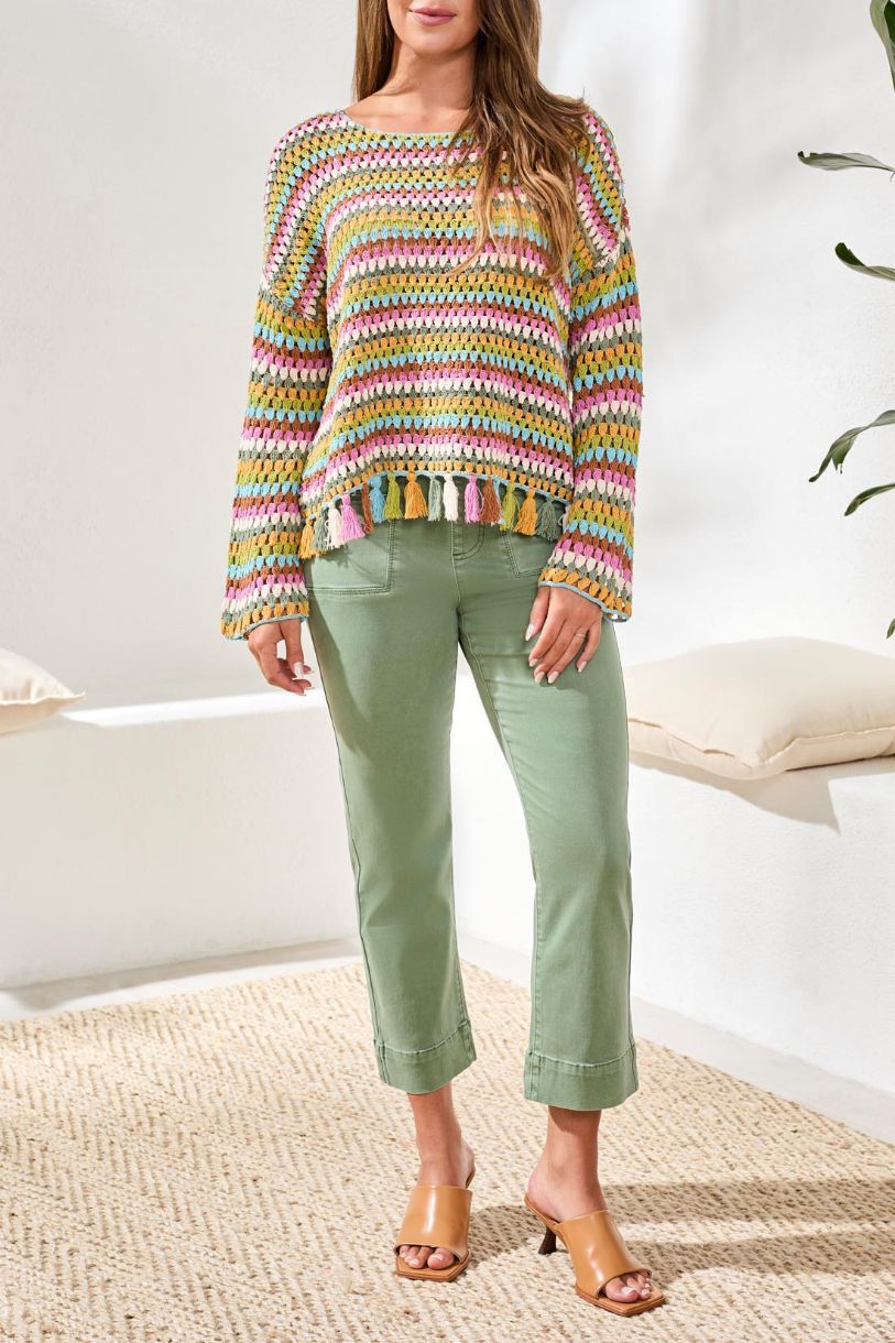 PULL PERSONNALITÉ COLORÉE