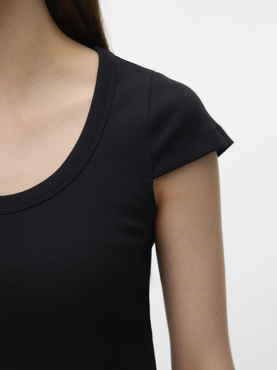 T-SHIRT CÔTELÉ CHLOÉ