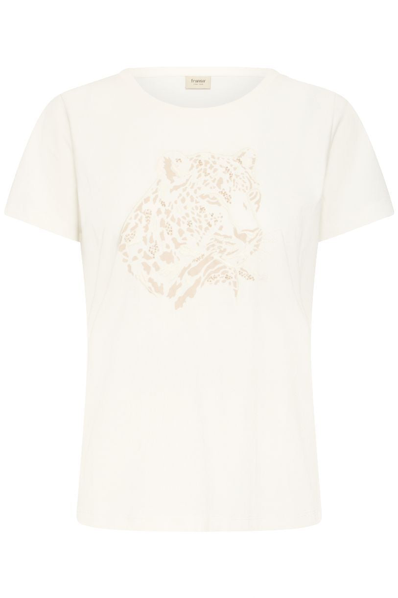 T-SHIRT EVANI LA FORCE DU LÉOPARD