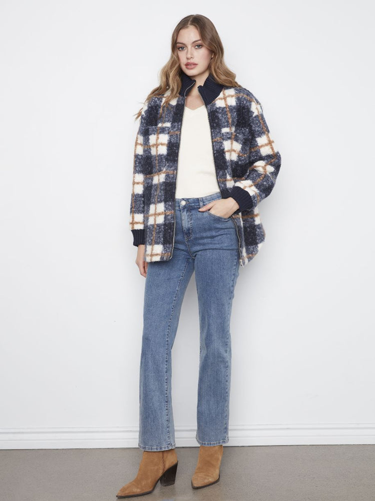 CHARLIE B JACKET C6437P-707A