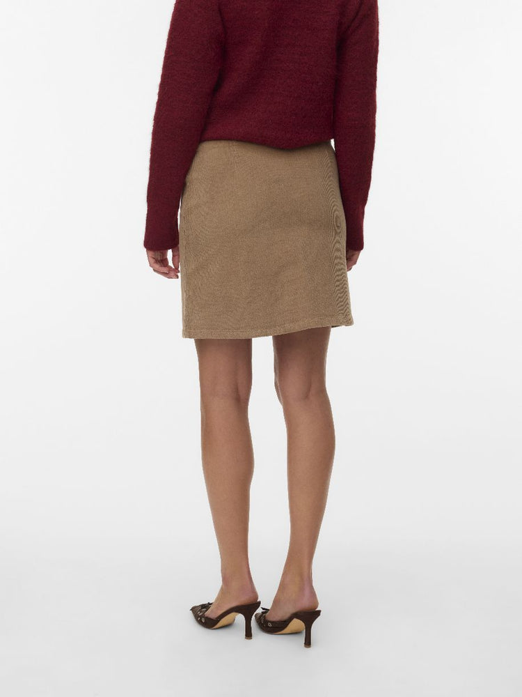 VERO MODA JUPE ETTA CORD SKATER
