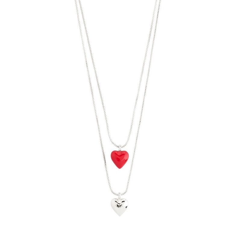 MAEVE COLLIER PENDENTIF COEUR 2 EN 1