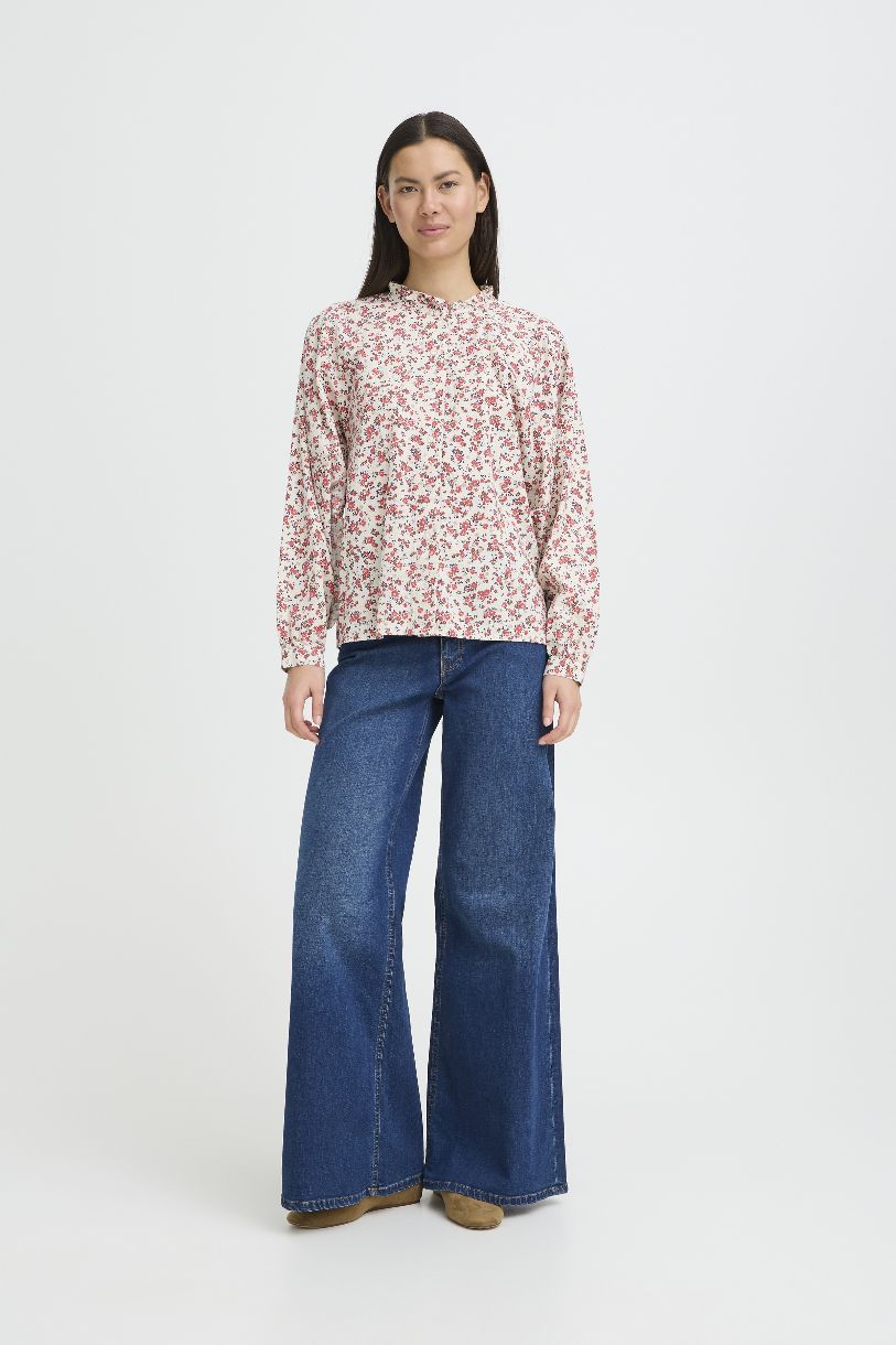 CHEMISIER QWINA LE RIDEAU TOMBE