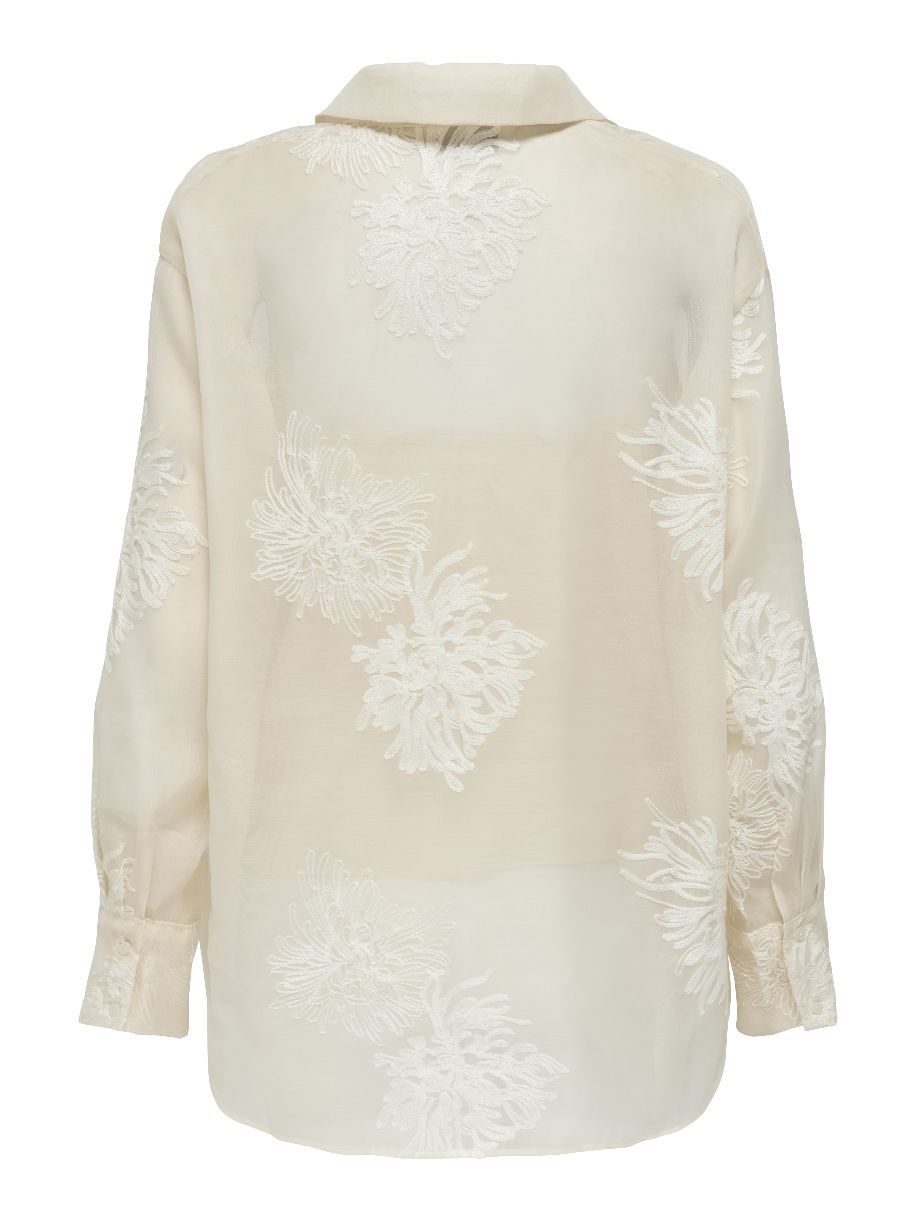 CHEMISIER OREGON LE VOILE ET SES FLEURS
