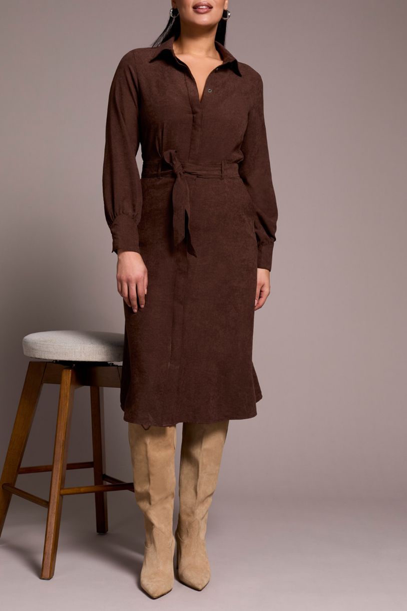 ROBE-CHEMISIER WESTERN CHIC