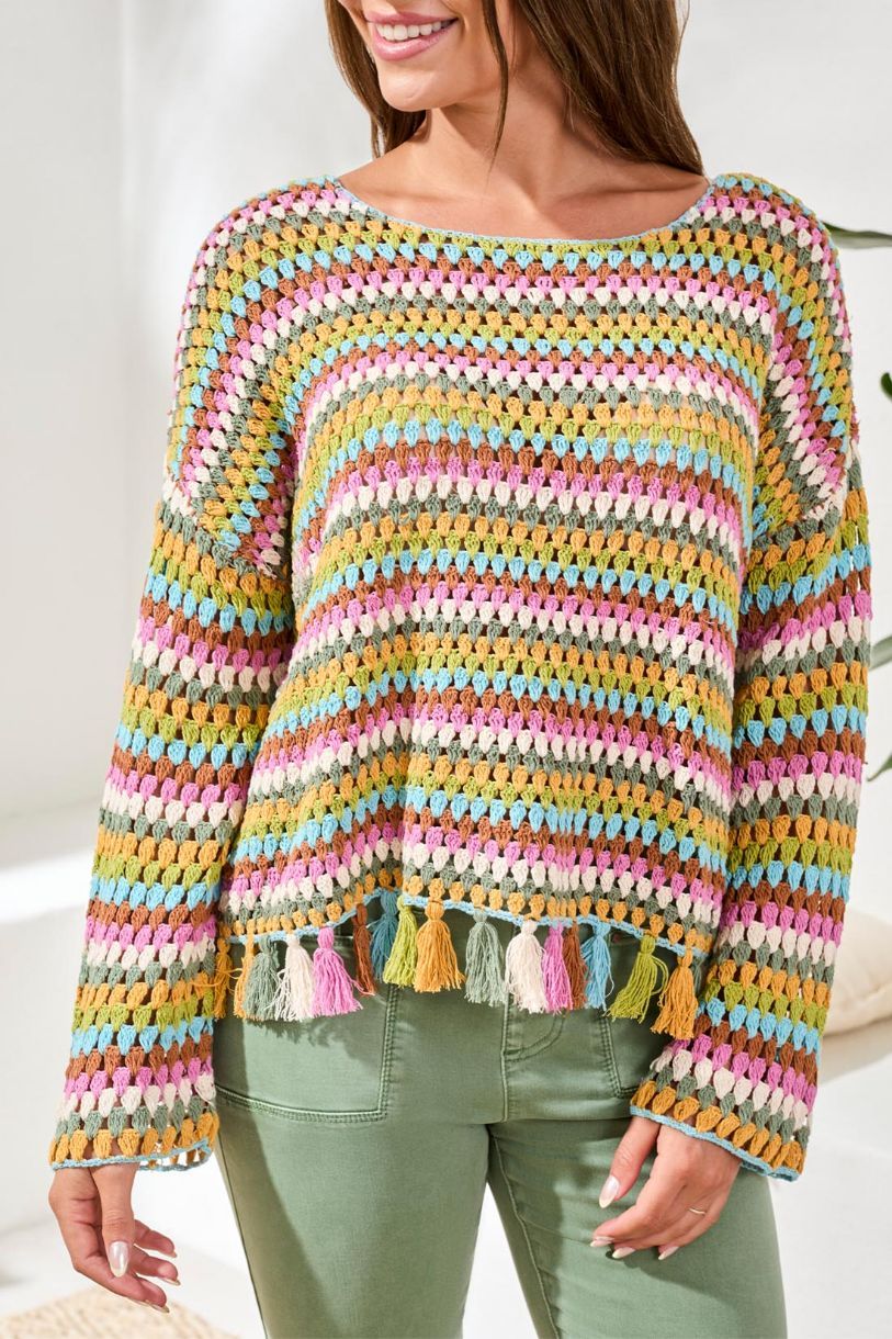 PULL PERSONNALITÉ COLORÉE