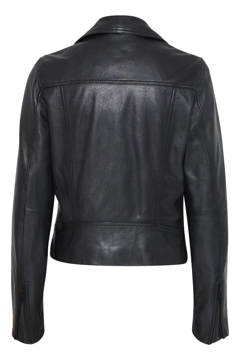 JACKET DE CUIR VÉRITABLE RAVA