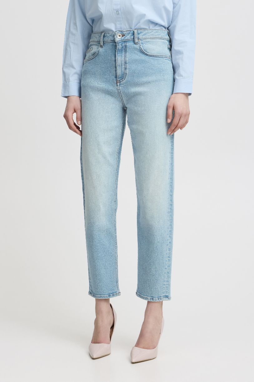 JEANS CROP BOYFRIEND LOETTA