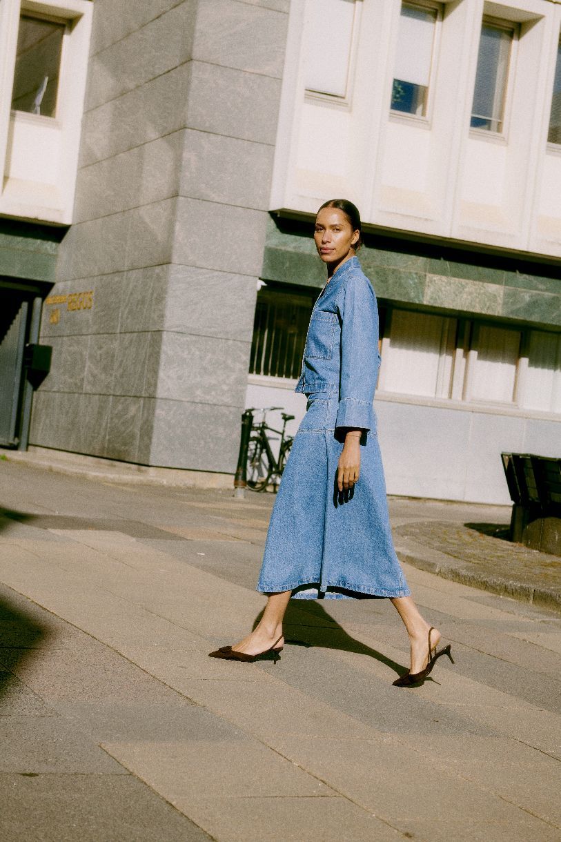 JACKET DE JEANS KACILA TOMBER À PLAT