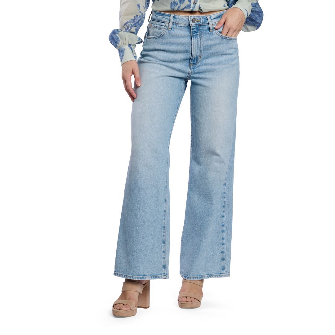 JEANS GUESS WIDE LEG FELICITY BLU