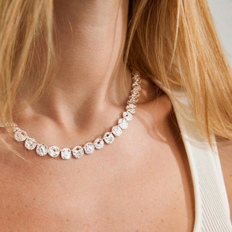 COLLIER FIRE PIÈCES ET CRISTAUX
