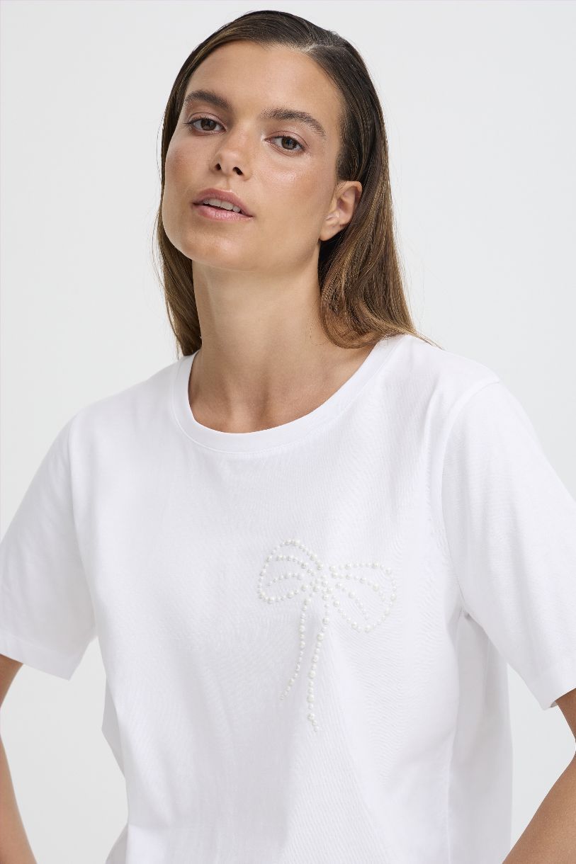 T-SHIRT SELENE ET SA BOUCLE PERLÉE