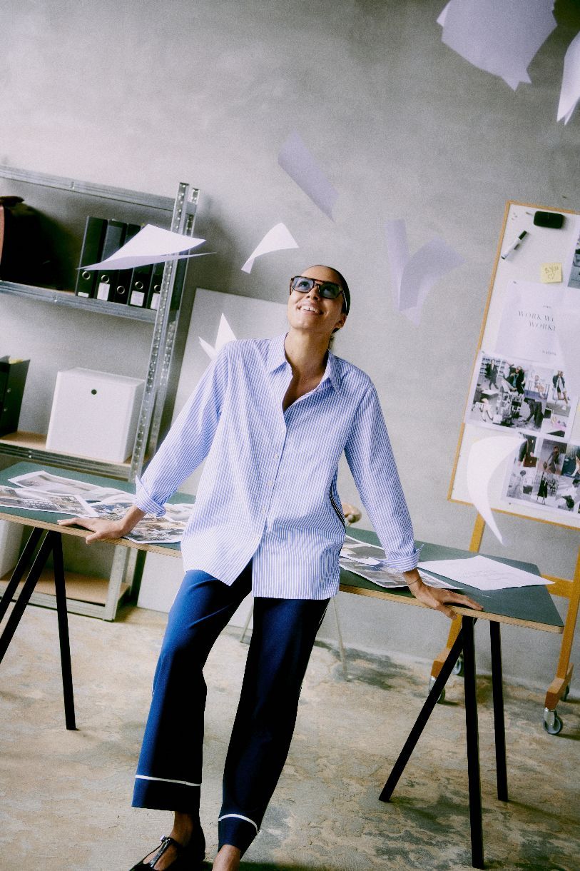 CHEMISIER HANIO TAPE AVOIR LES BLUES