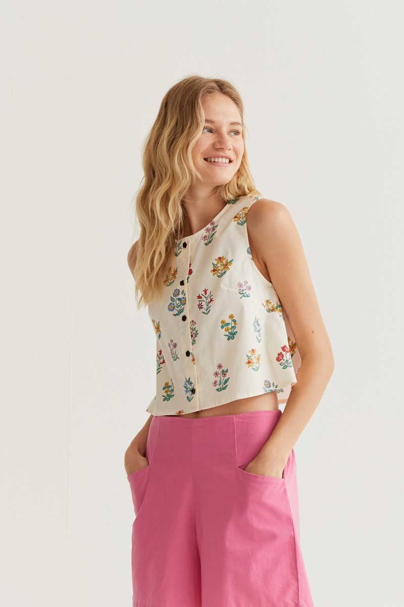 CHEMISIER MON PETIT JARDIN