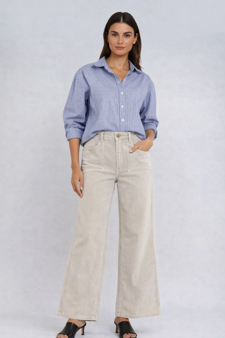 CARRELI JEANS PANTALON LARGE BC-002