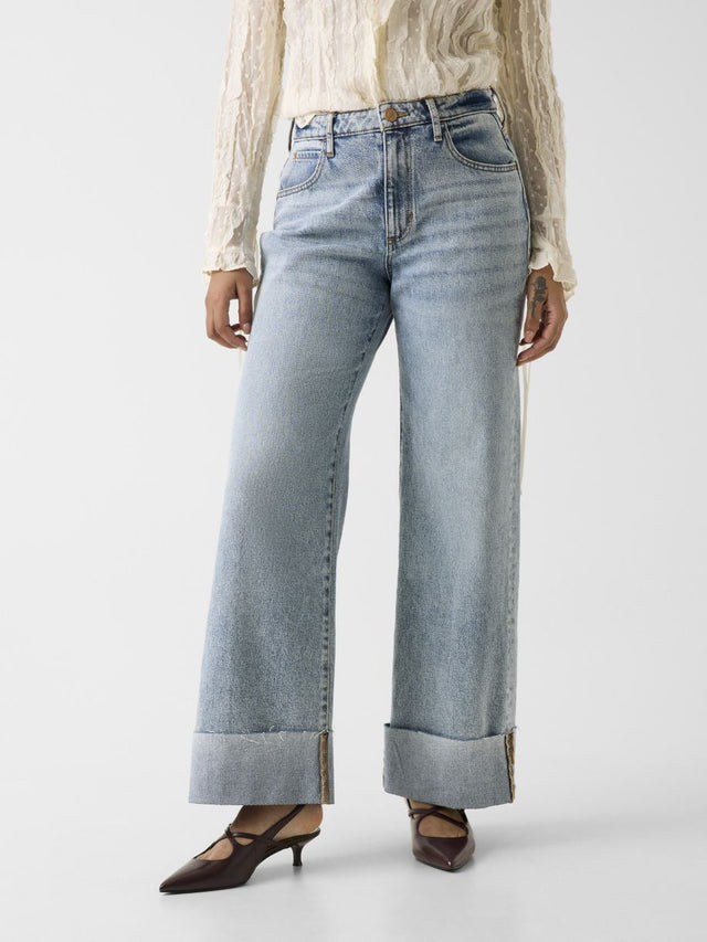 JEANS GUESS WIDE LEG REY CORTEZ BLUE