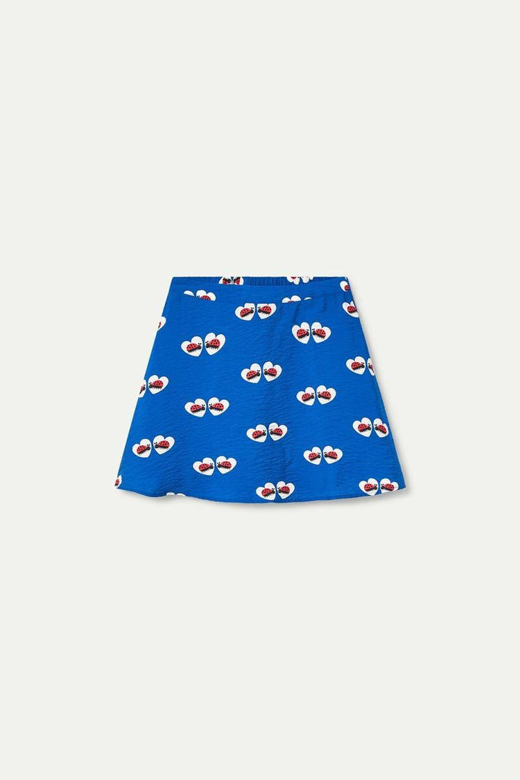 JUPE COURTE PETITE COCCINELLE